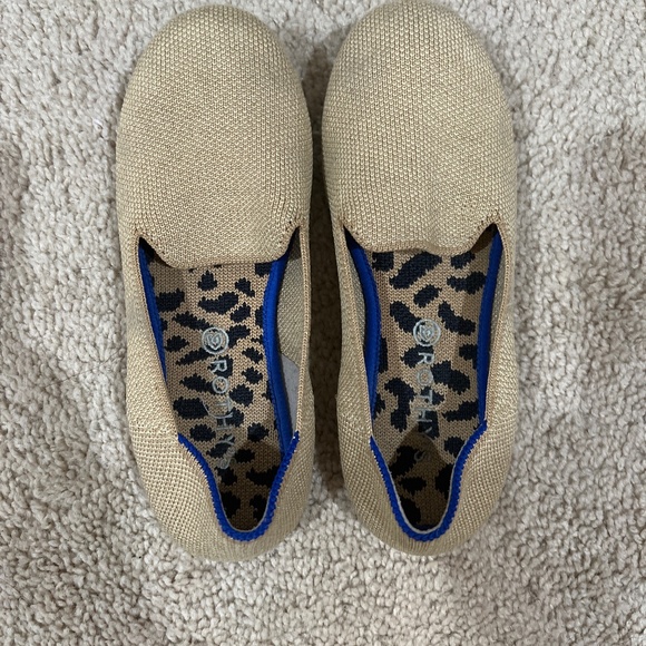 Rothy’s Kids Loafer in Gold Size 1